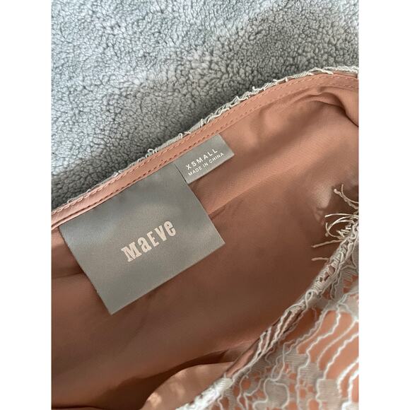 Mauve XS Lace Blouse NWOT - Picture 6 of 7